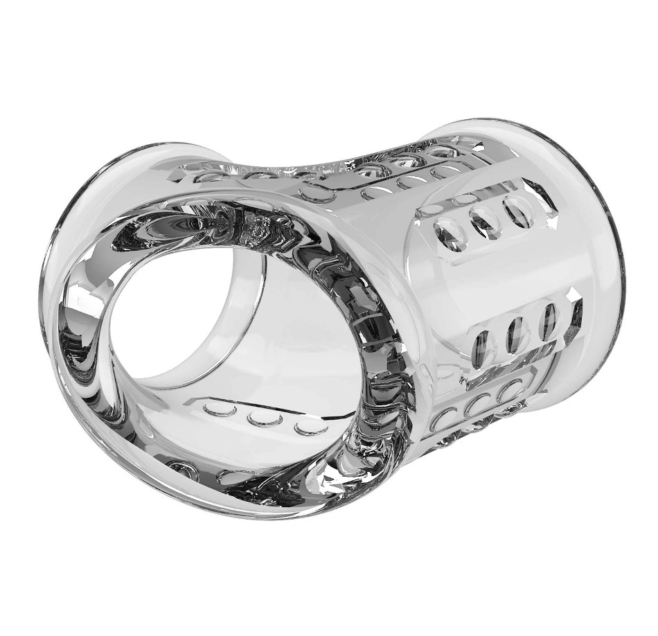 Manson de Penis si Testicule Orhan, TPE, Transparent, Nr. 5, Erotic24.ro