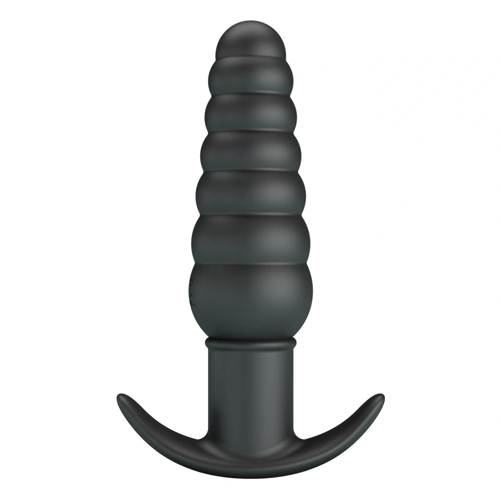 Vibator Anal Aeolis, 10 Moduri Vibratii, Silicon, Negru, 11 cm, #1, Erotic24.ro