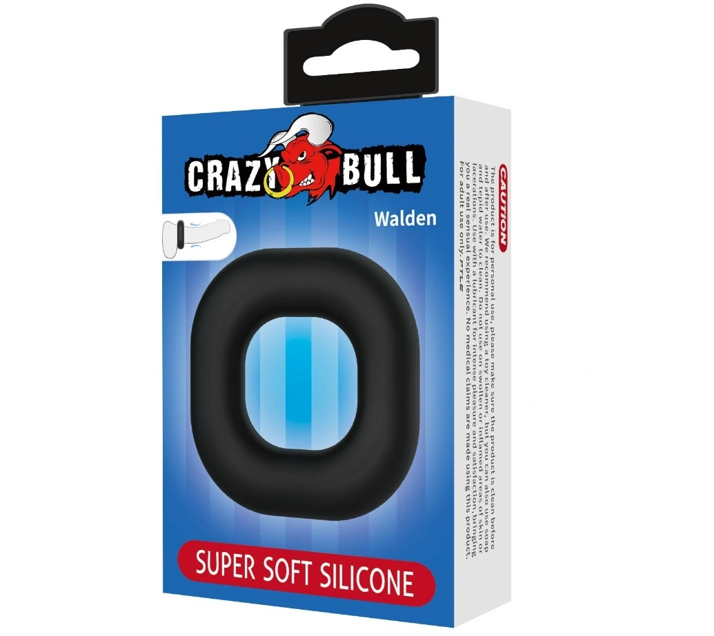 Inel de Penis Walden, Silicon Super Soft, Negru, Nr. 3, Erotic24.ro
