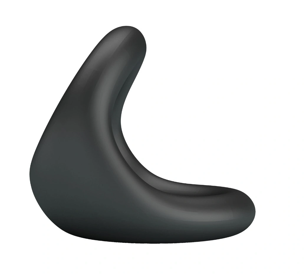 Inel Dublu de Penis Nestor, Silicon, Negru, #3, Erotic24.ro