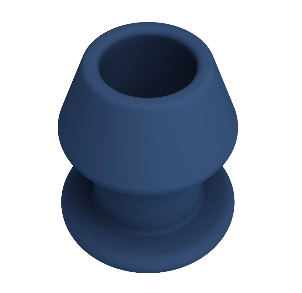 Dop Anal Jack, Size M, Dilatator Anal, Silicon, Albastru, 8.7 cm, #1, Erotic24.ro