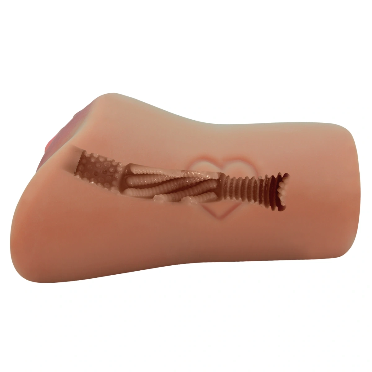 Masturbator Pussy Crazy Bull Elena, Soft Skin, Maro, 14.5 cm, #5, Erotic24.ro