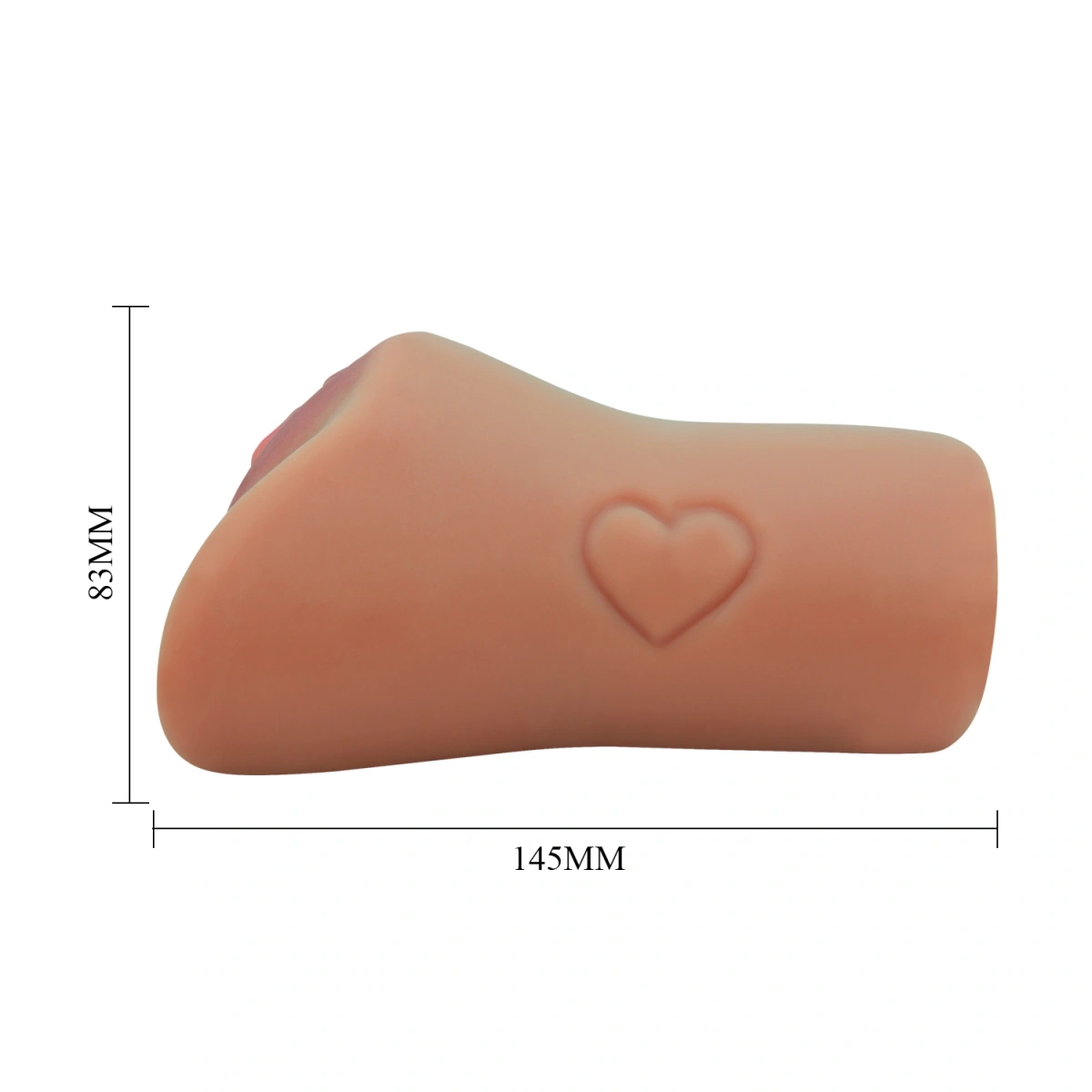 Masturbator Pussy Crazy Bull Elena, Soft Skin, Maro, 14.5 cm, #6, Erotic24.ro