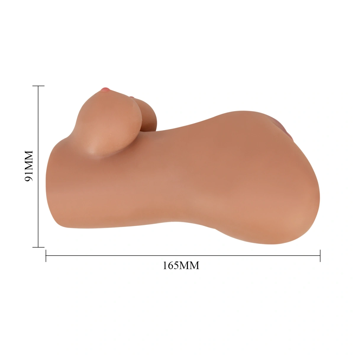 Masturbator Pussy&Anus Crazy Bull Hannah, TPE, Maro, 16.5 cm, #6, Erotic24.ro