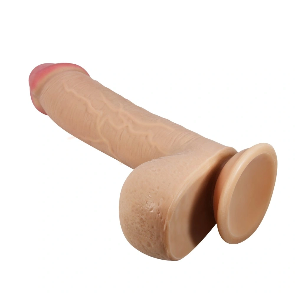 Dildo Realist Sliding Skin, Lifelike Skin, Natural, 23.4 cm, #6, Erotic24.ro