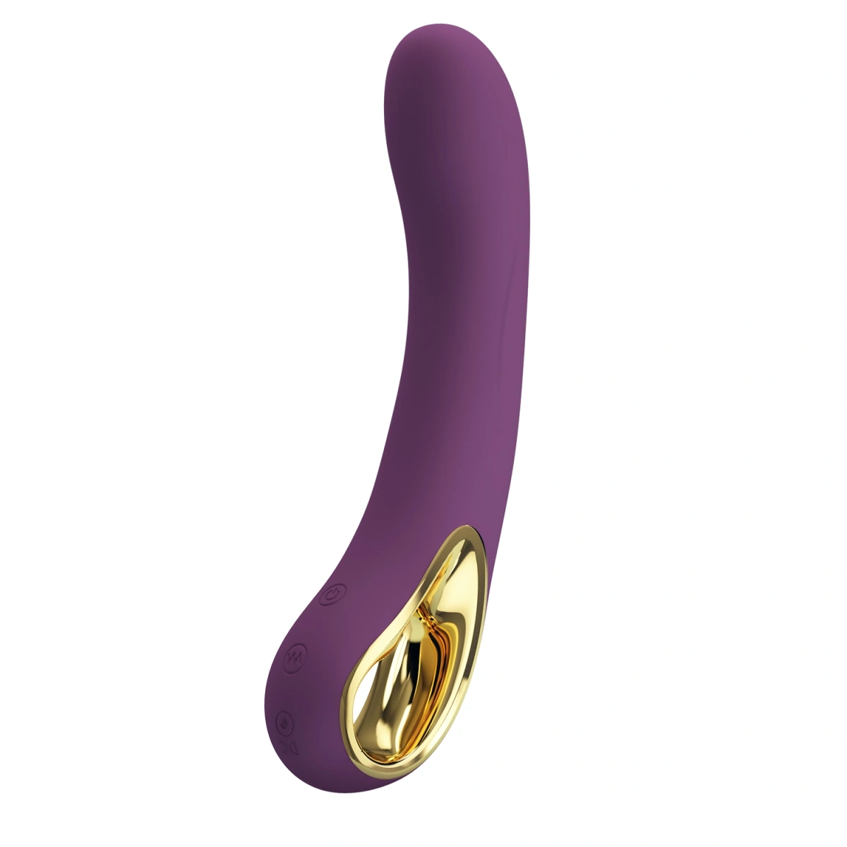Vibrator Ethan, 12 Moduri Vibratii, Bluetooth Control, Silicon, USB, Mov, 20 cm, #2, Erotic24.ro