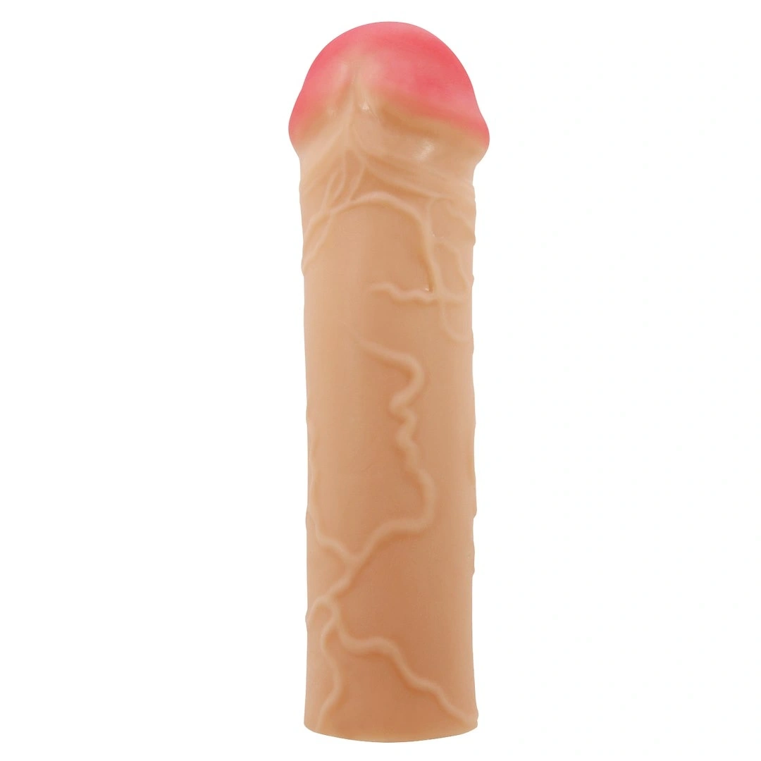 Prelungitor Penis Nile, TPR, Natural, 16.5 cm, #2, Erotic24.ro