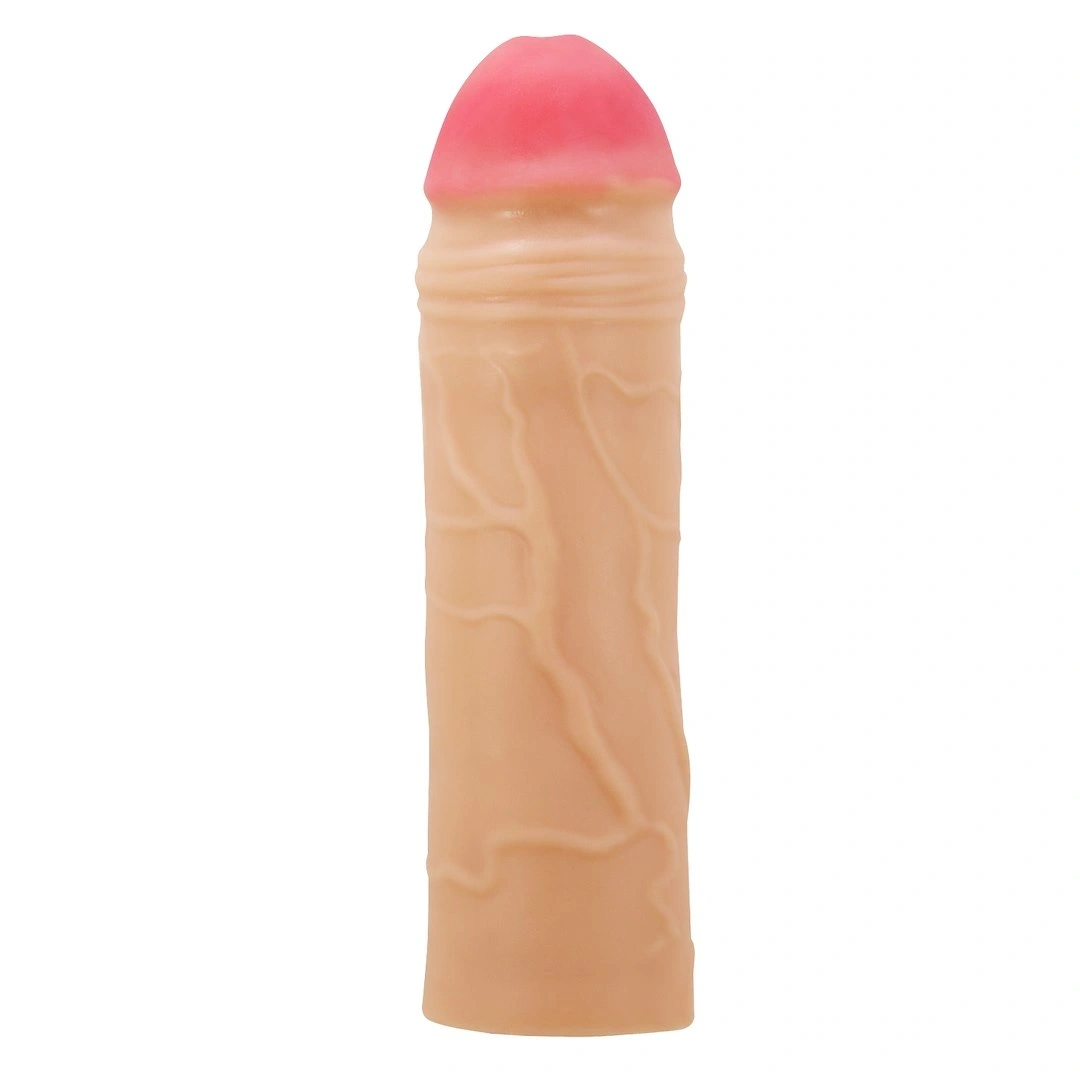 Prelungitor Penis Chane, TPR, Natural, 18 cm, #2, Erotic24.ro