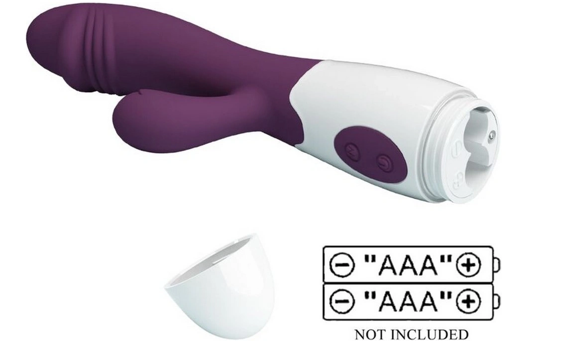 Vibrator Iepuras Snappy , 30 Moduri Vibratii, Silicon, Violet, 19 cm, #6, Erotic24.ro