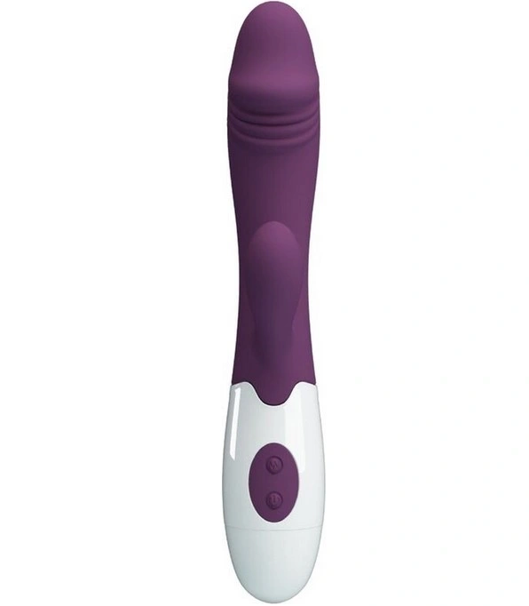 Vibrator Iepuras Snappy , 30 Moduri Vibratii, Silicon, Violet, 19 cm, #3, Erotic24.ro