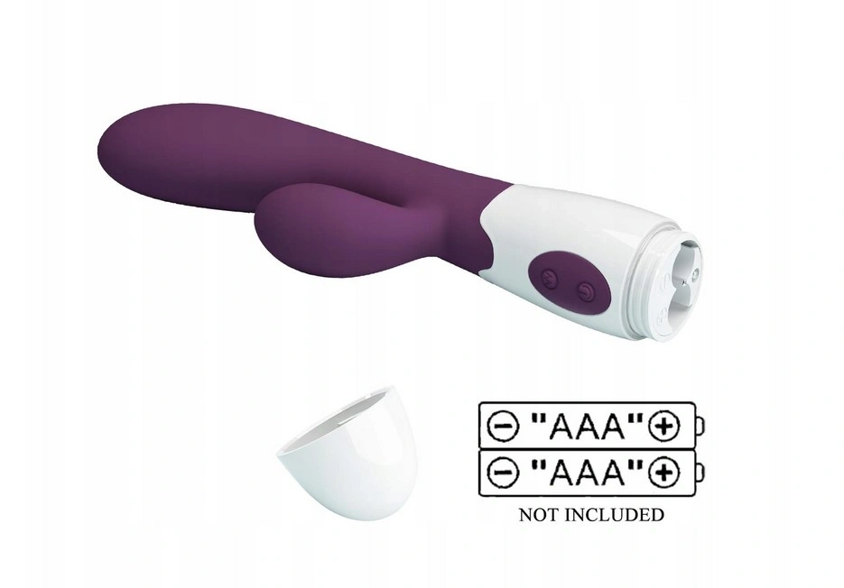 Vibrator Iepuras Alvis, 30 Moduri Vibratii, Silicon, Mov, 20 cm, Nr. 5, Erotic24.ro