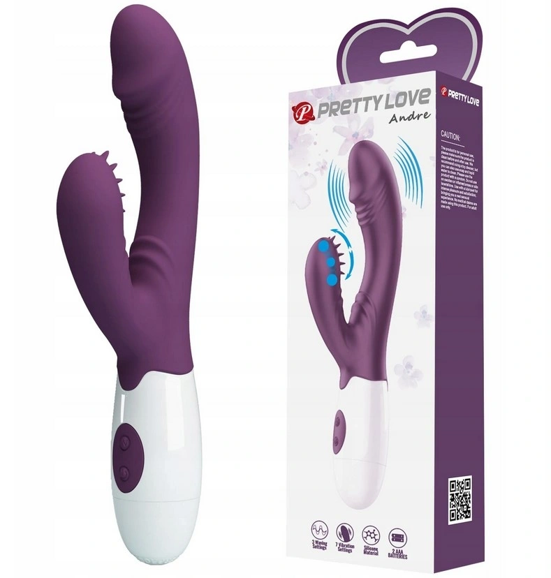 Vibrator Iepuras Andre, Vibrating&Tickli in SexShop KUR Romania