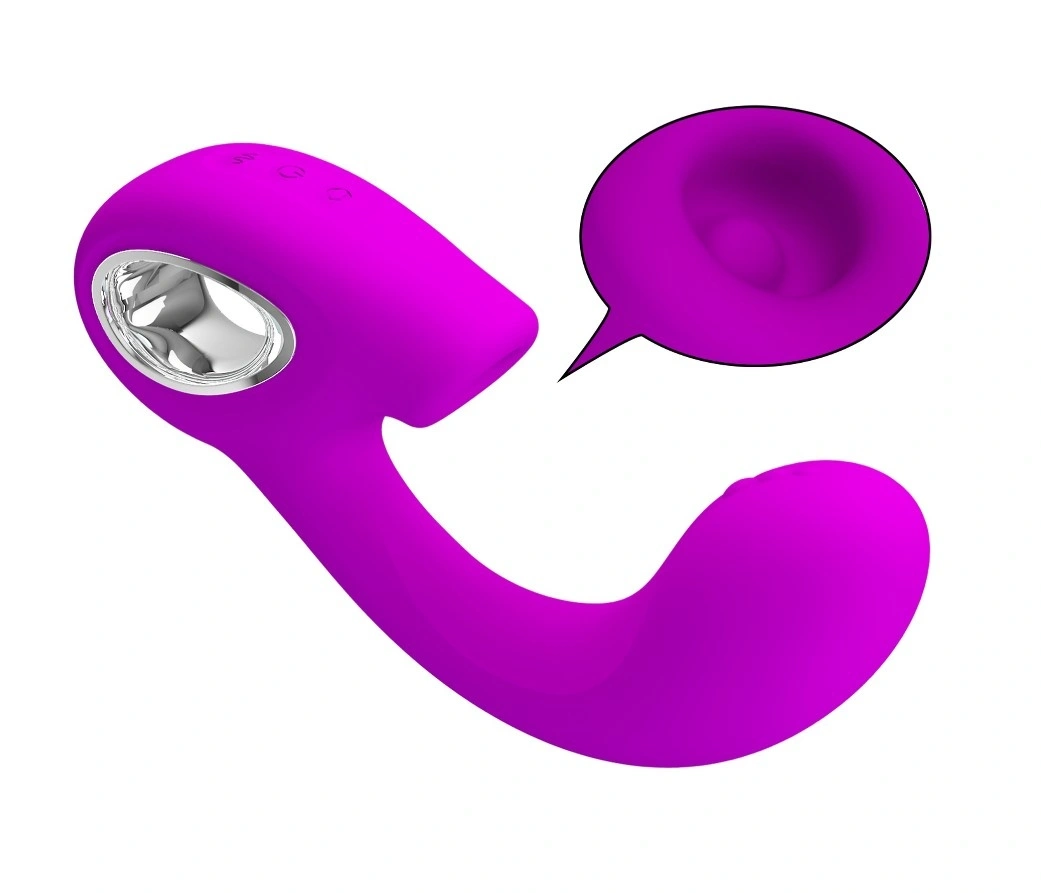 Vibrator Sibel, 10 Moduri Vibratii, 10 Moduri Tapare, Silicon, USB, Mov, 15.5 cm, #5, Erotic24.ro