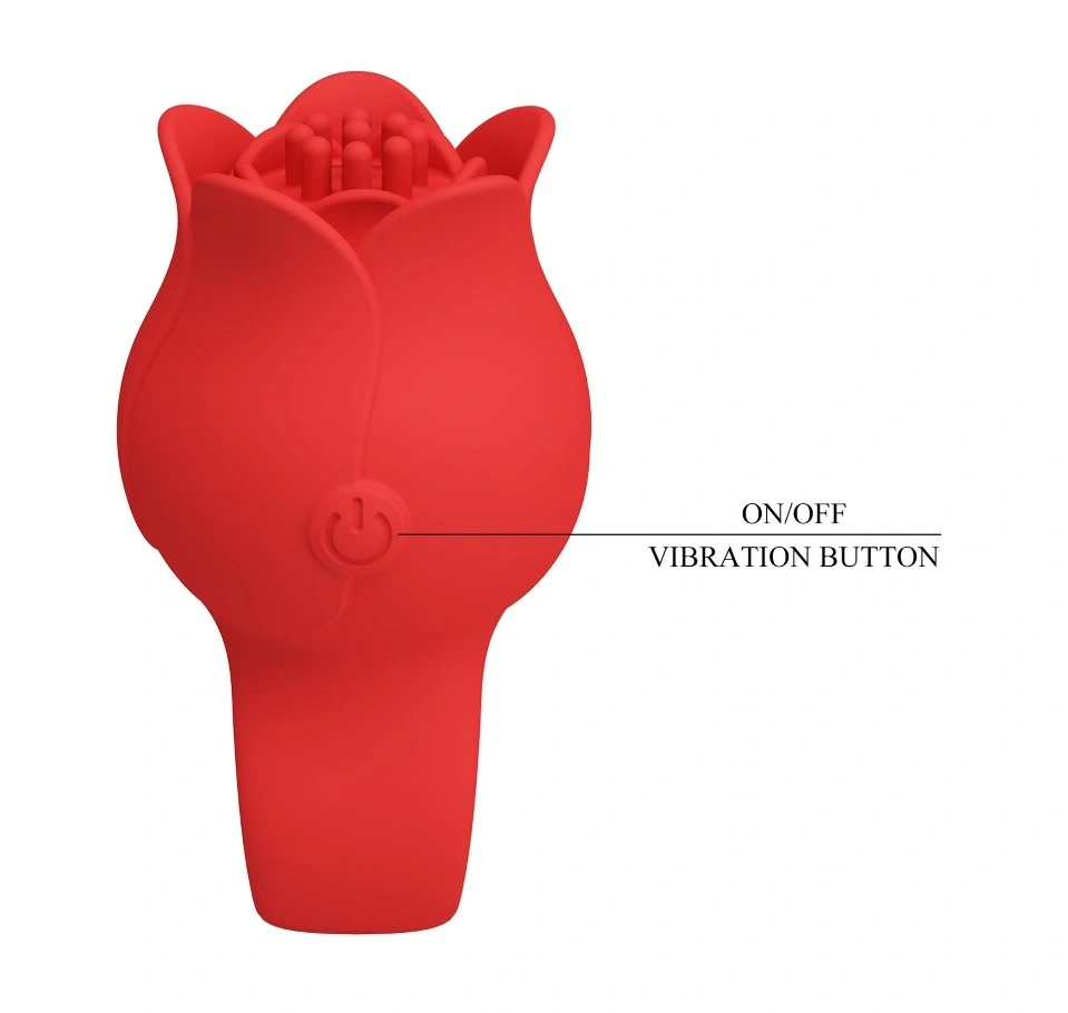 Mini Vibrator Jae, 10 Moduri Vibratii, Silicon, Incarcare Magnetica, Rosu, Nr. 7, Erotic24.ro