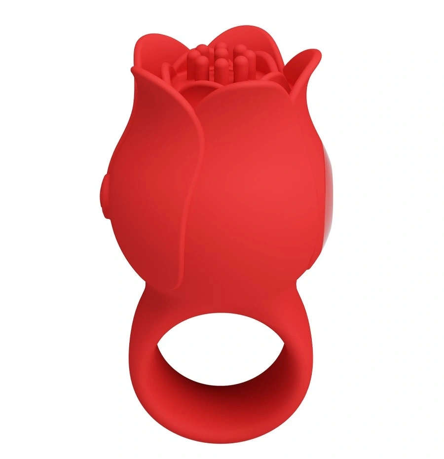 Mini Vibrator Jae, 10 Moduri Vibratii, Silicon, Incarcare Magnetica, Rosu, Nr. 3, Erotic24.ro