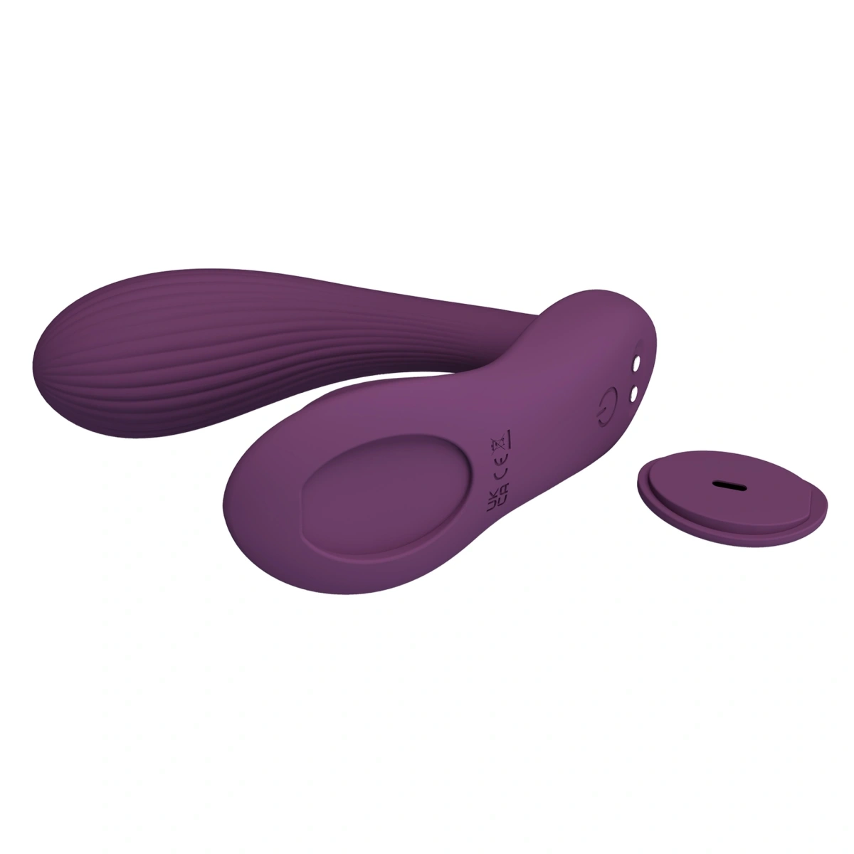 Vibrator Wearable Franz, Bluetooth Control, Mobile App, Silicon, USB, Mov, 11 cm, #5, Erotic24.ro