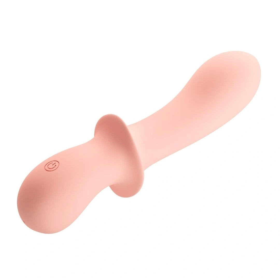 Vibrator Abigal, 10 Moduri Vibratii, Silicon, USB, Roz, 16 cm, Nr. 3, Erotic24.ro