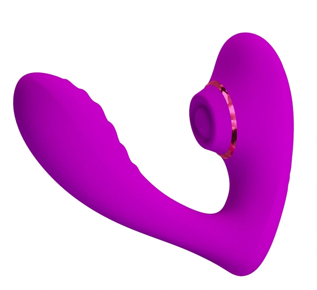 Jucarii Sexuale - Stimulator Dublu Nauty, 10 Moduri Vibratii, 7 Moduri Tapare, Silicon, USB Magnetic, Mov, Erotic24.ro