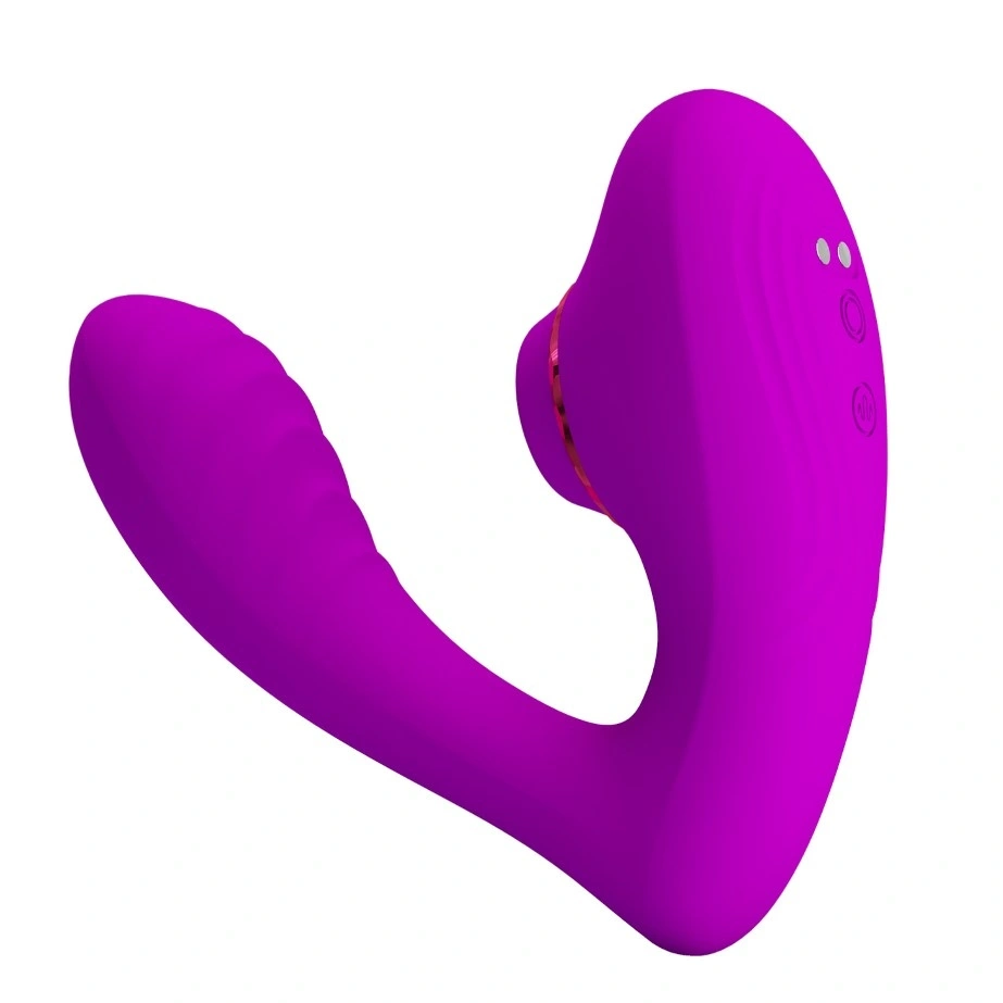 Stimulator Dublu Nauty, 10 Moduri Vibratii, 7 Moduri Tapare, Silicon, USB Magnetic, Mov, #3, Erotic24.ro