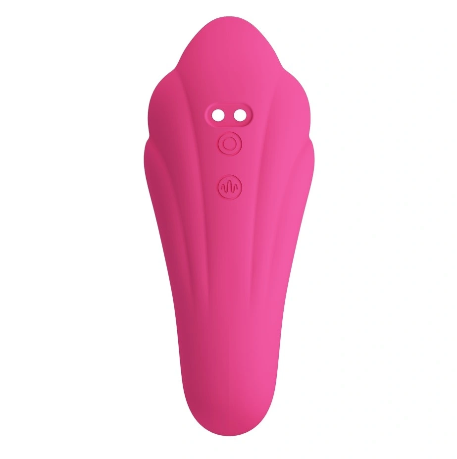 Stimulator Dublu Nemo, 10 Moduri Vibratii, 7 Moduri Tapare, Silicon, USB Magnetic, Roz, #5, Erotic24.ro