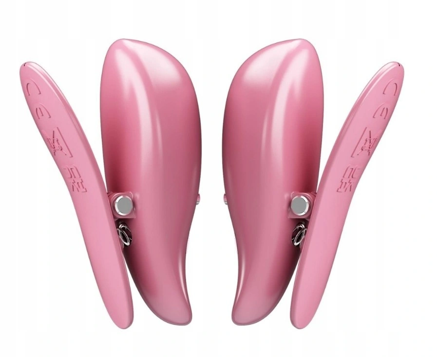 Clame de Sfarcuri Cayley, Remote Control, 10 Moduri Vibratii, USB Magnetic, Roz, #2, Erotic24.ro