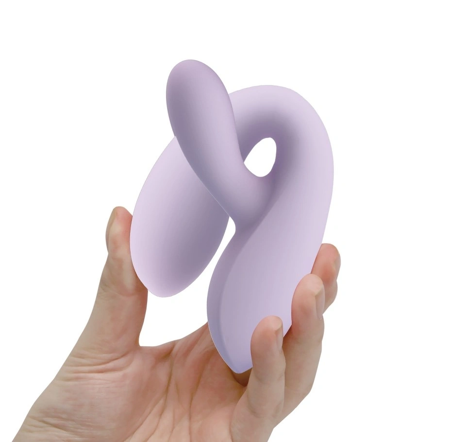 Vibrator Iepuras Rosolyn Super Flexibil, 10 Moduri Vibratii, Silicon Lichid, USB, Lila, 19 cm, #2, Erotic24.ro