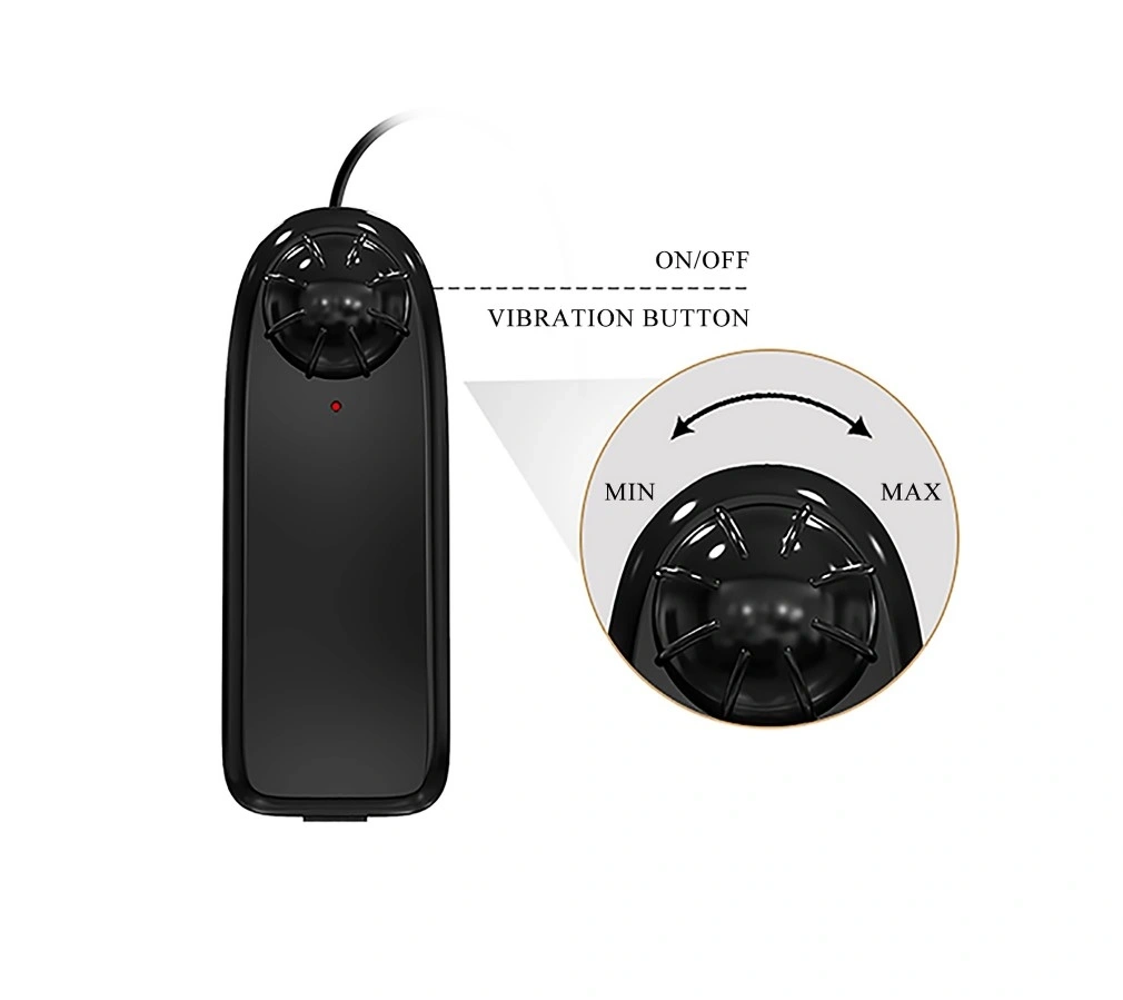 Masturbator Emilia cu Glont Vibrator Vagin, Anus, TPR, Natural, 1.8 kg, Nr. 9, Erotic24.ro