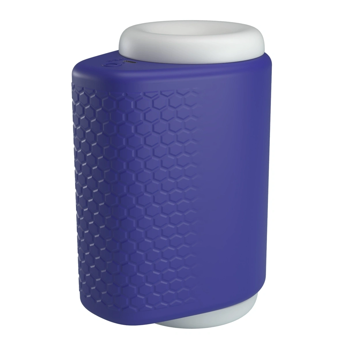 Masturbator Dj Lady 5 Moduri Vibratii, 5 Moduri Suctiune, TPE, USB, Albastru, 15.6 cm, #3, Erotic24.ro