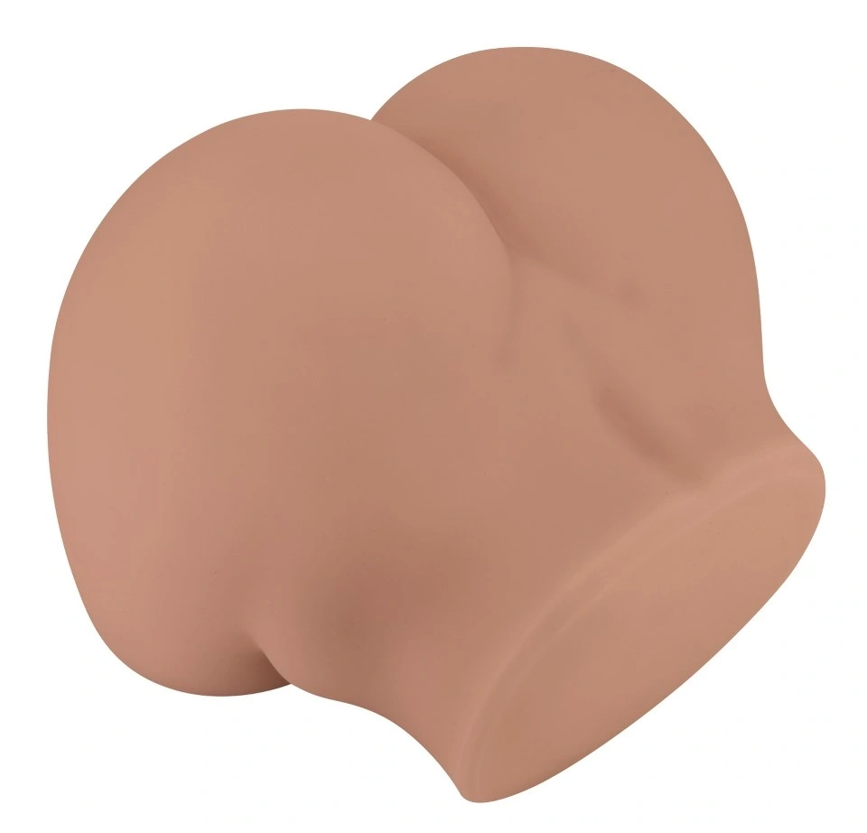 Masturbator Dublu Bernace Vagin si Anus, Ou Vibrator Multispeed, TPR Realist, Natural, 1.5 kg, #5, Erotic24.ro