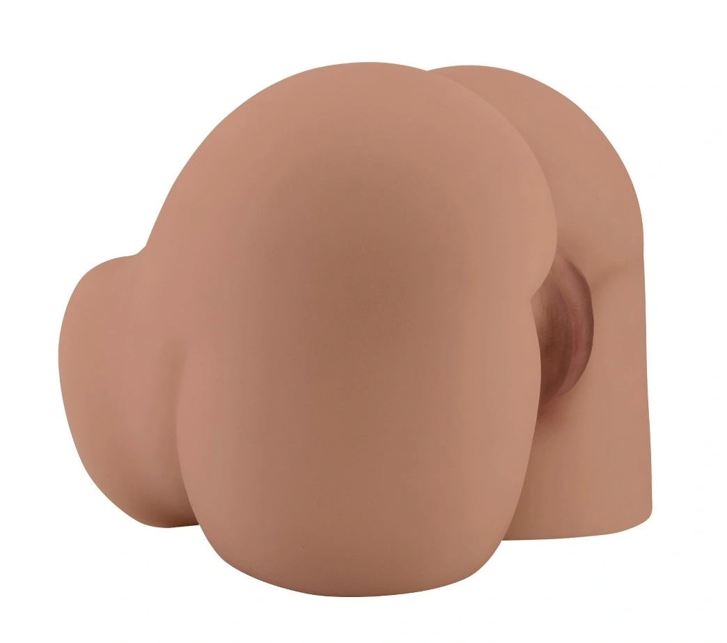 Masturbator Dublu Bernace Vagin si Anus, Ou Vibrator Multispeed, TPR Realist, Natural, 1.5 kg, #6, Erotic24.ro