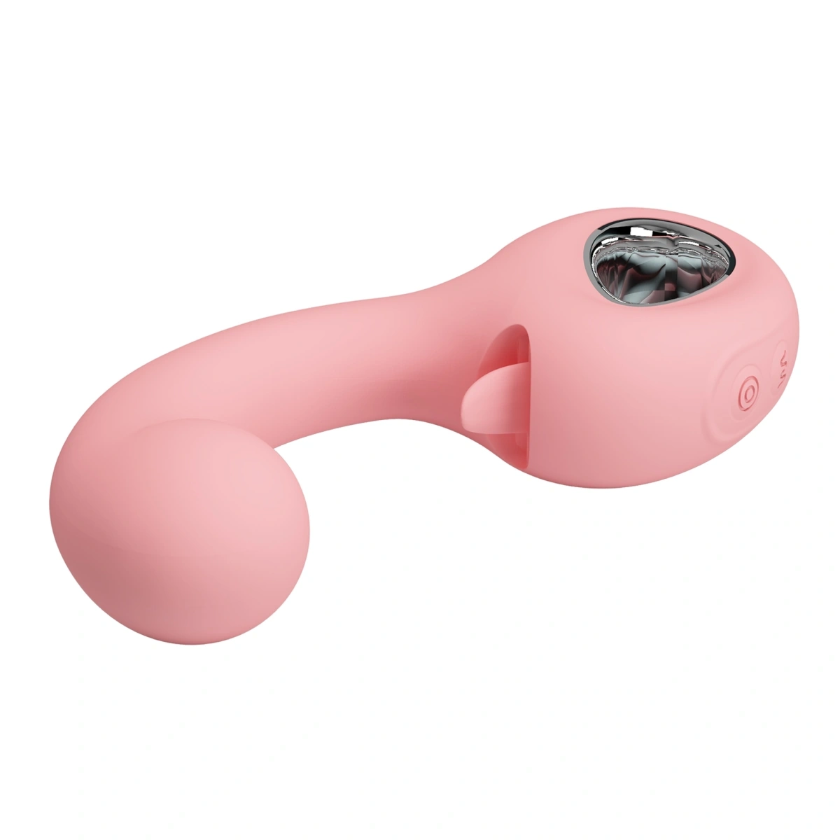 Vibrator Erynnyes, 15 Moduri Stimulatoare, Silicon, USB, Roz, 15.4 cm, #4, Erotic24.ro