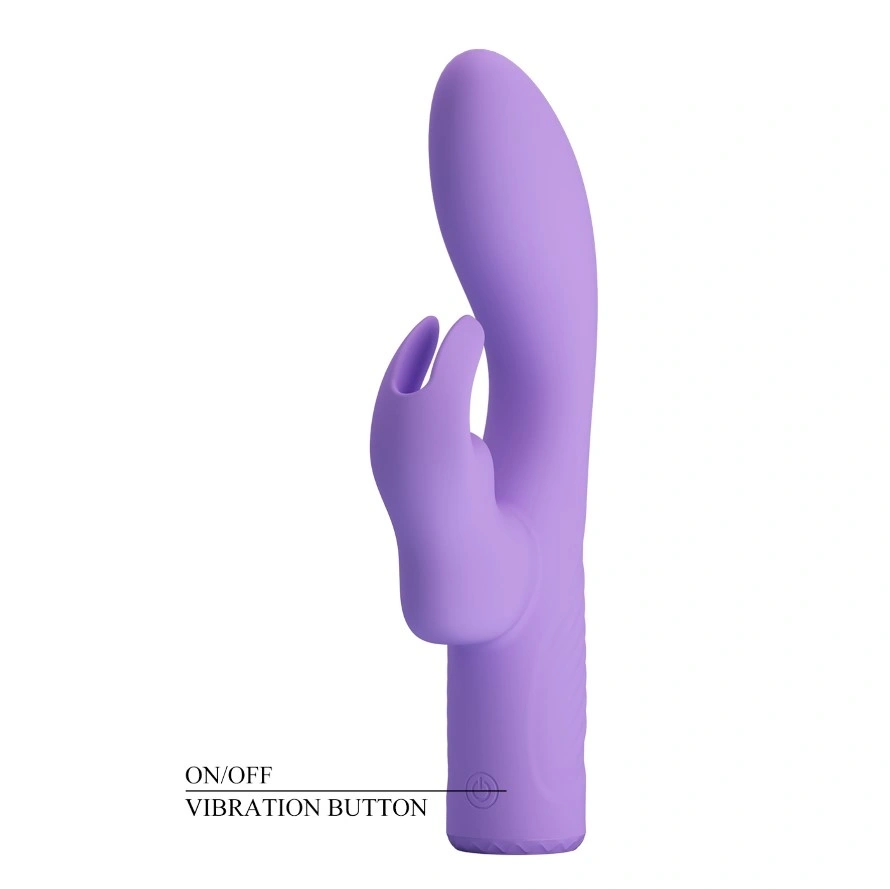 Vibrator Iepuras Elivia, 10 Moduri Vibratii, USB Magnetic, Mov, 17.2 cm, #6, Erotic24.ro