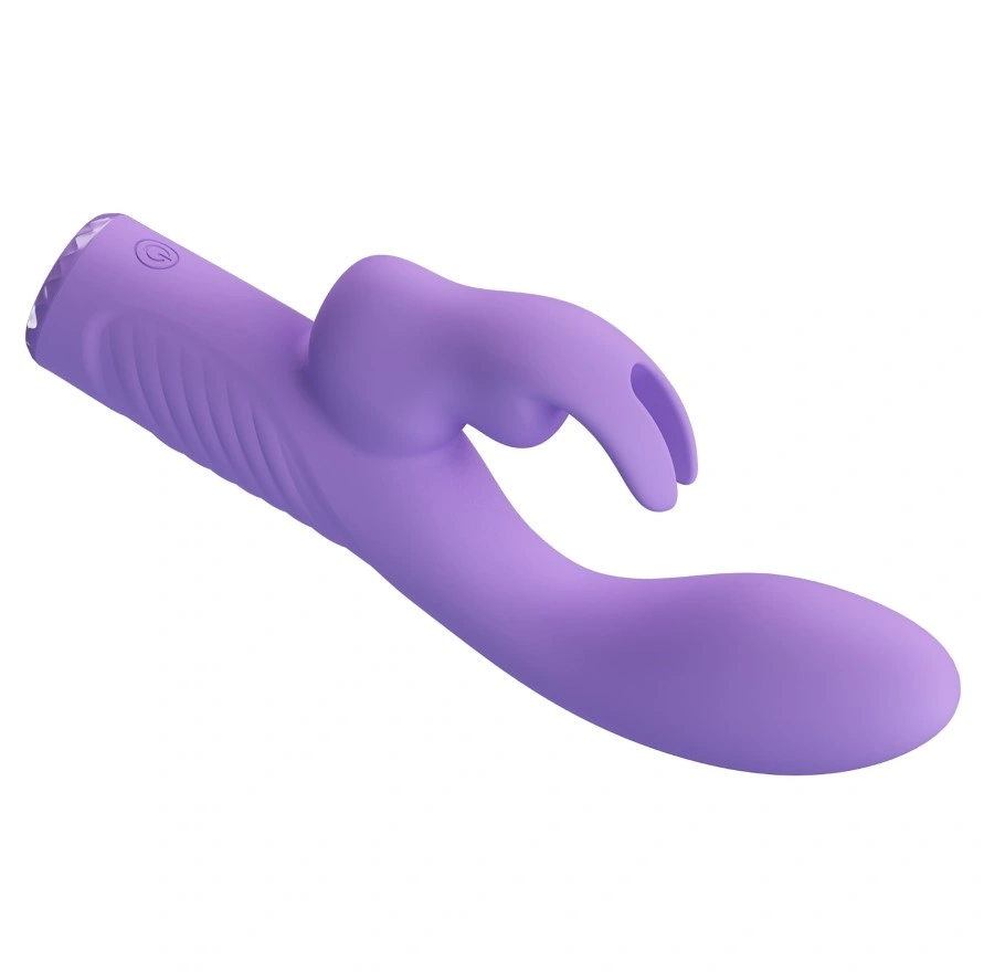 Vibrator Iepuras Elivia, 10 Moduri Vibratii, USB Magnetic, Mov, 17.2 cm, #3, Erotic24.ro