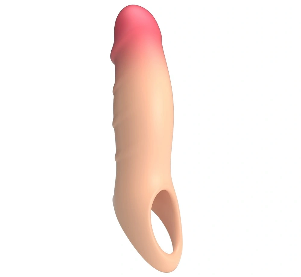 Prelungitor Realist de Penis Darnel +3 cm, TPE, Natural, Nr. 3, Erotic24.ro