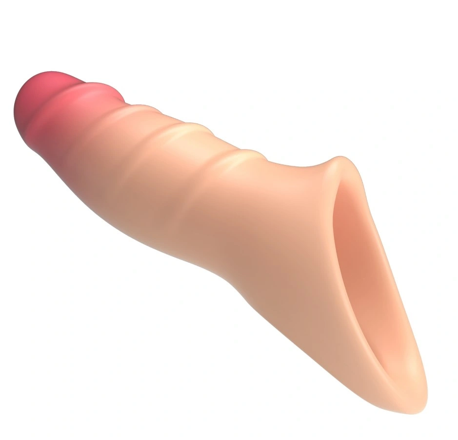 Prelungitor Realist de Penis Darnel +3 cm, TPE, Natural, Nr. 6, Erotic24.ro