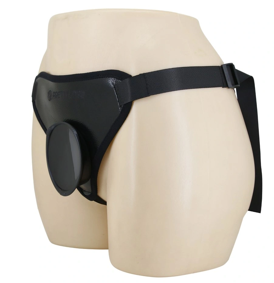 Ham Harness Briefs Caludio I, Fixare cu Ventuza, Negru, #2, Erotic24.ro