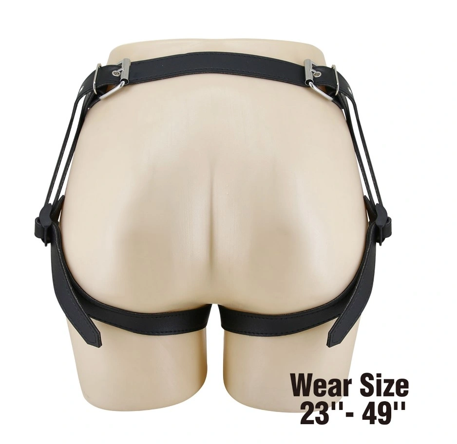 Ham Harness Briefs Caludio II, Fixare cu Ventuza, Negru/Albastru, #4, Erotic24.ro