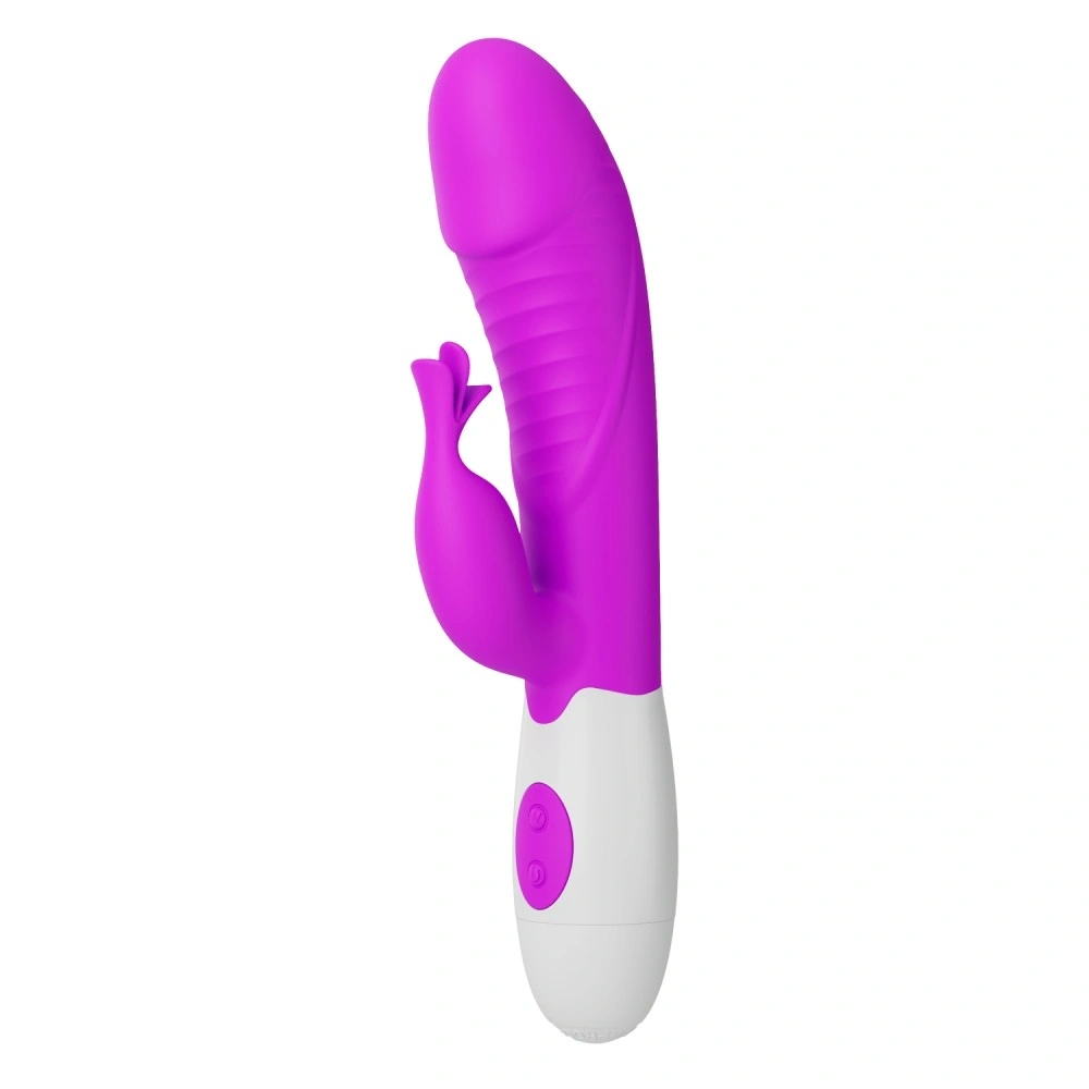 Vibrator Rabbit Rasmussen 30 Moduri Vibratii, Silicon, Roz, 19.8 cm, #1, Erotic24.ro