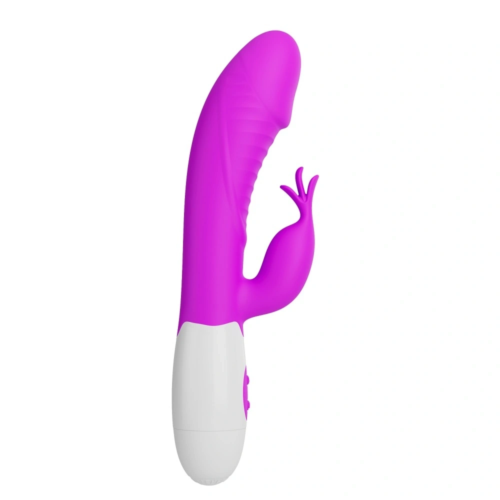 Vibrator Rabbit Rasmussen 30 Moduri Vibratii, Silicon, Roz, 19.8 cm, #2, Erotic24.ro