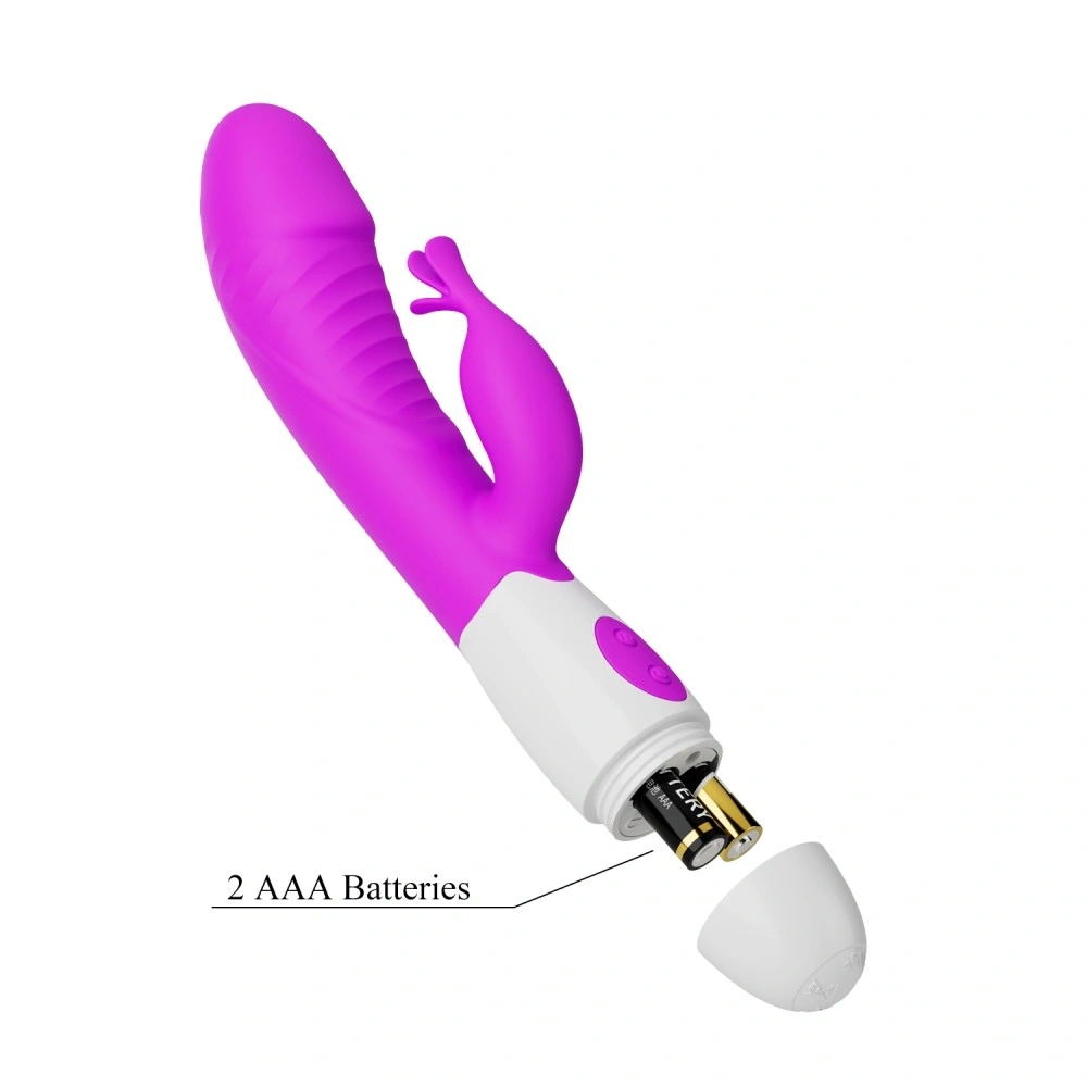 Vibrator Rabbit Rasmussen 30 Moduri Vibratii, Silicon, Roz, 19.8 cm, #5, Erotic24.ro