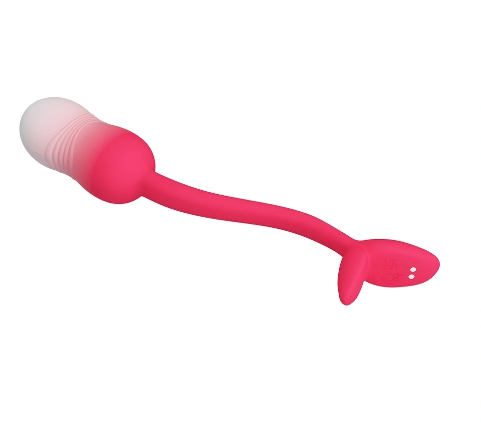 Ou Vibrator Poulsen, Bluetooth Control Free App, Silicon, USB, Roz, Nr. 5, Erotic24.ro