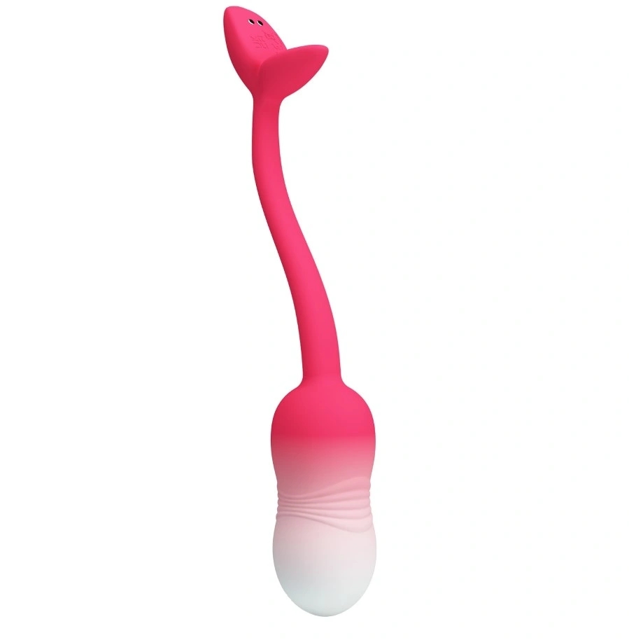 Ou Vibrator Poulsen, Bluetooth Control Free App, Silicon, USB, Roz, Nr. 1, Erotic24.ro
