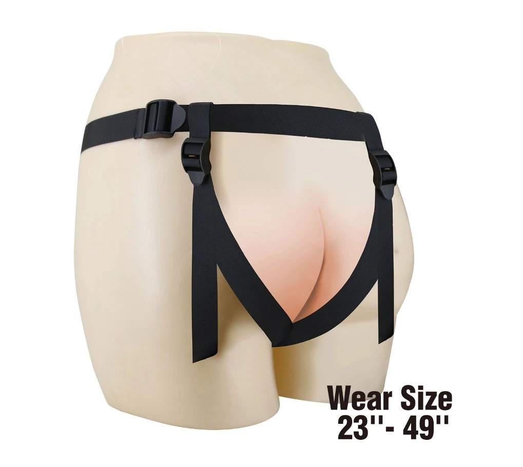 Strap-on Harness Briefs Fogg, Fixare cu Ventuza, Dildo din Silicon, Natural, 17.3 cm, #3, Erotic24.ro