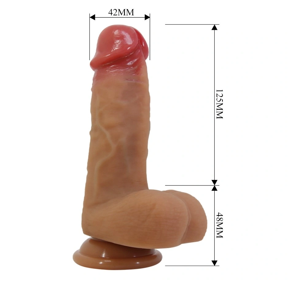 Strap-on Harness Briefs Fogg, Fixare cu Ventuza, Dildo din Silicon, Natural, 17.3 cm, #6, Erotic24.ro