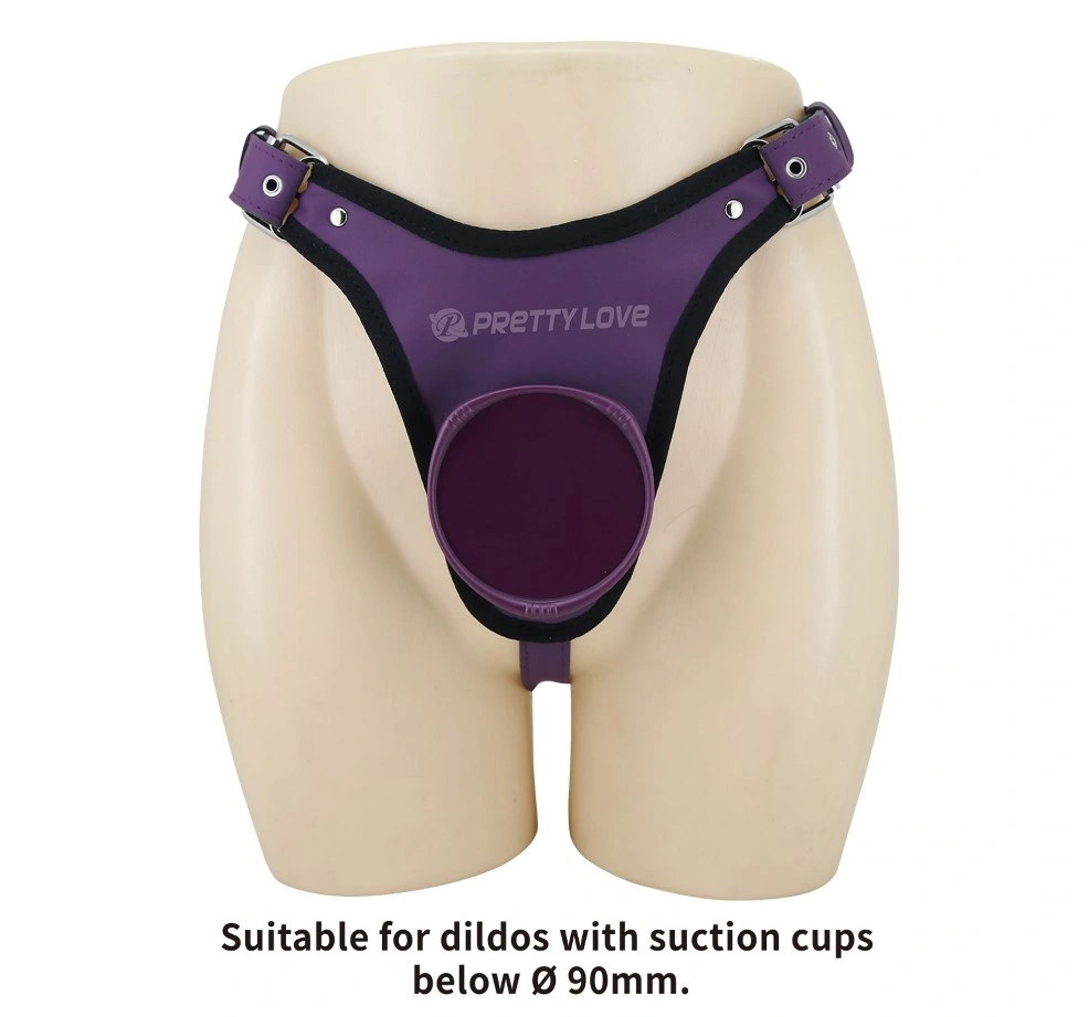 Ham Harness Briefs Caludio III, Fixare cu Ventuza, Mov, #3, Erotic24.ro