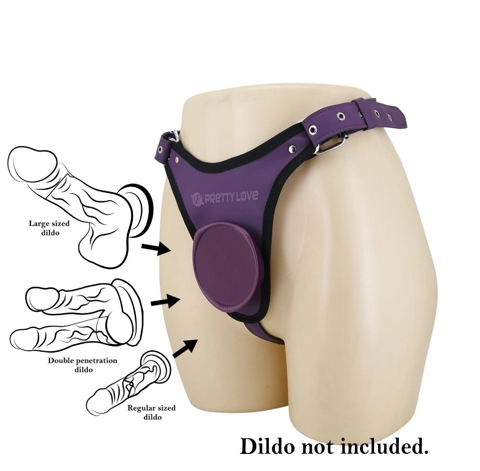 Ham Harness Briefs Caludio III, Fixare cu Ventuza, Mov