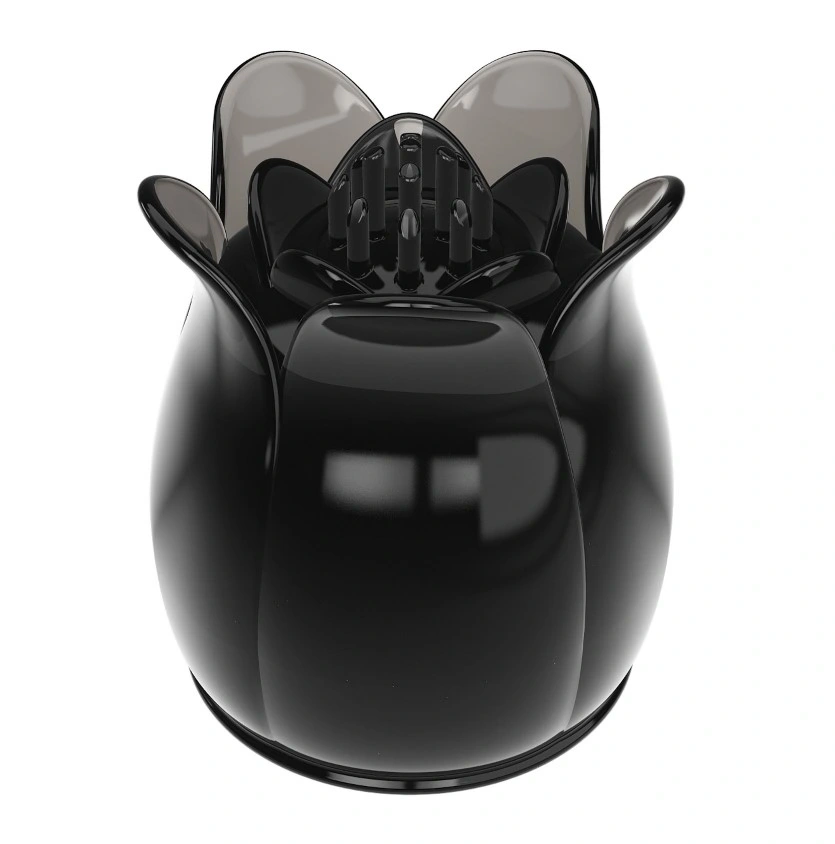 Atasament pentru Vibratoarele Wand, Secret Garden, TPE, Negru, Nr. 1, Erotic24.ro