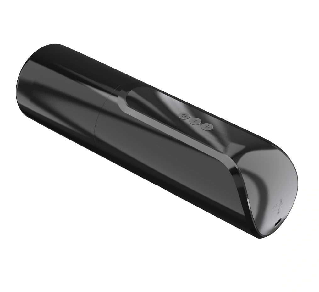 Masturbator Larissa, Display LED, 7 Moduri Vibratii, 7 Moduri Suctiune, USB, 27.8 cm, #6, Erotic24.ro