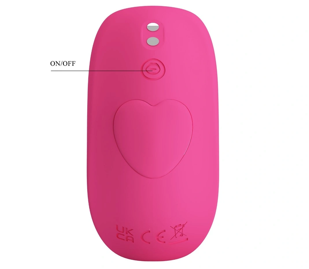 Stimulator Hazelynn Control Bluetooth, Aplicatie Mobila, Silicon, USB Magnetic, Roz, #6, Erotic24.ro