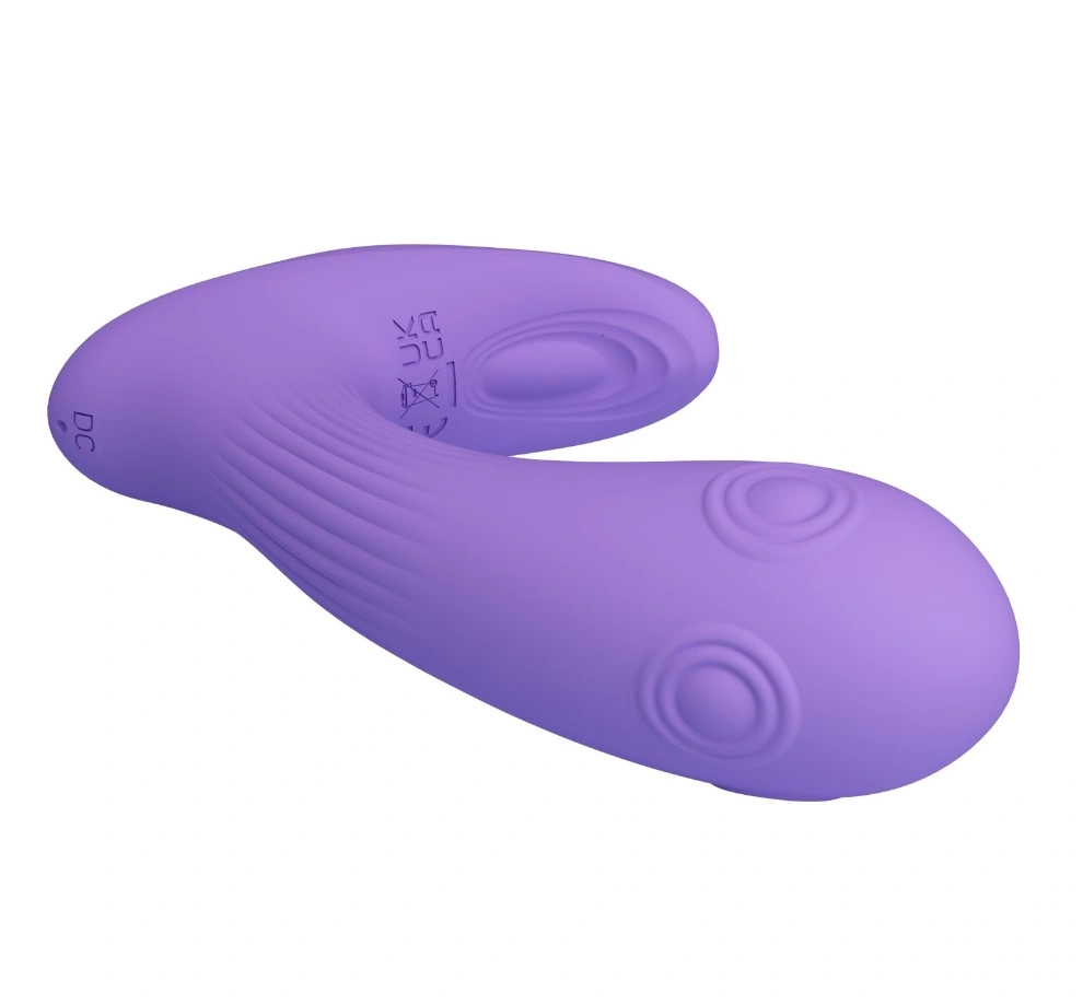 Vibrator Andromeda, 7 Moduri Tapare, 7 Moduri Vibratii, Silicon, USB, Mov, 10.5 cm, #6, Erotic24.ro
